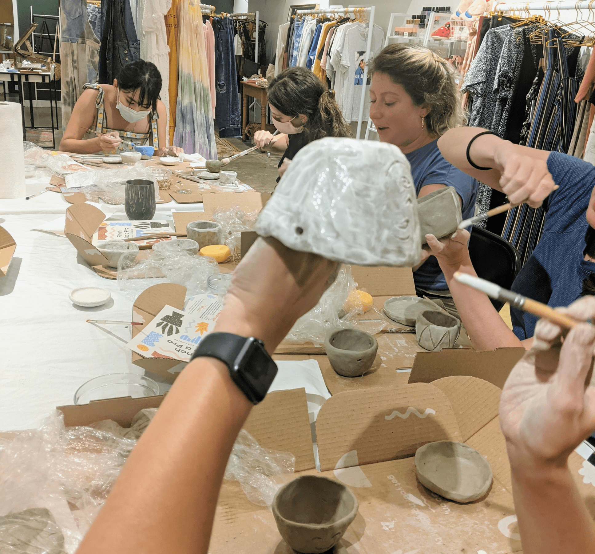Pottery with a Purpose Hanging Planter Workshop at Wyllo