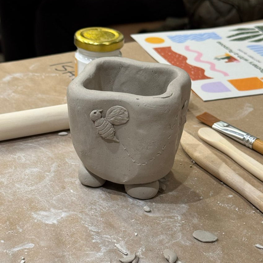 Coffee Tasting + Plant Pot Making Pottery Class — 3/11 &amp; 4/15 (Scottsdale AZ)