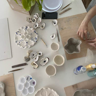 Make Your Own Oyster Platter Pottery Class — 7/10 (Quincy MA)