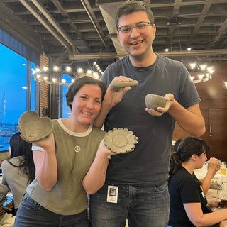 Sip & Sculpt Pottery Class — 3/23 & 5/18 (Waltham MA)