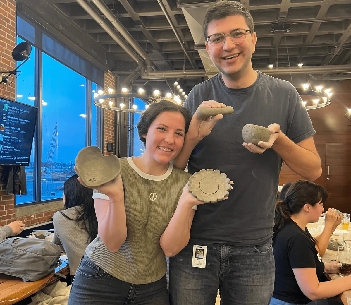 Beer Tasting + Pottery Making Class  —  5/8 (Boston MA)
