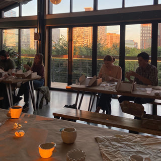 Sip & Sculpt Pottery Class — 4/22, 5/13 (Cambridge MA)