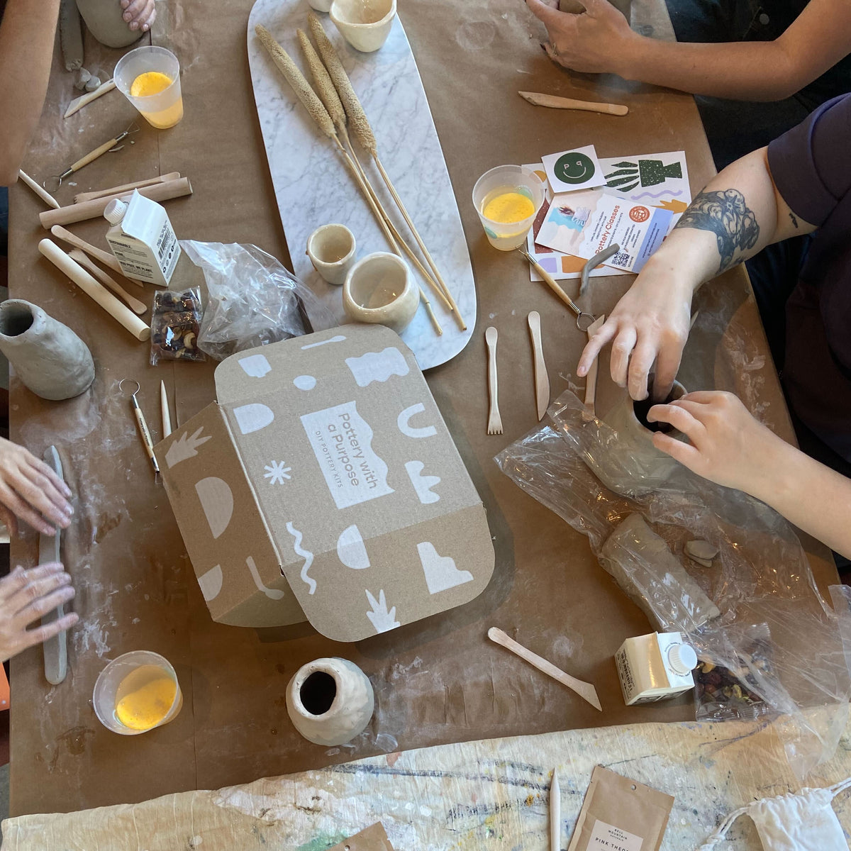 Make Your Own Plant Pot or Vase Pottery Class — 5/7 (New York NY)