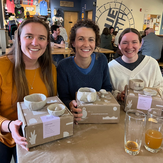 Sip & Sculpt Pottery Class — 4/13 (Boston MA)