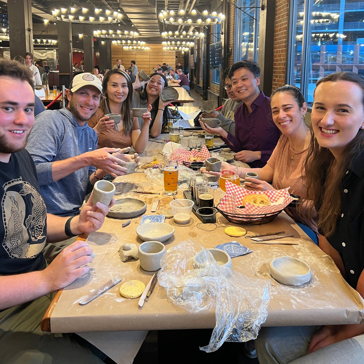 Sip &amp; Sculpt Pottery Class — 4/19 (Sudbury MA)