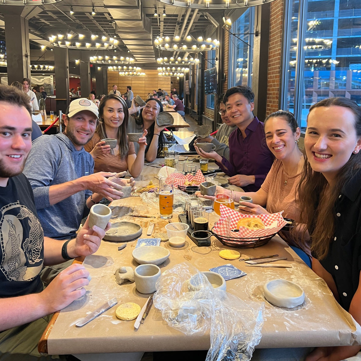 Sip &amp; Sculpt Pottery Class — 6/7 (Worcester MA)