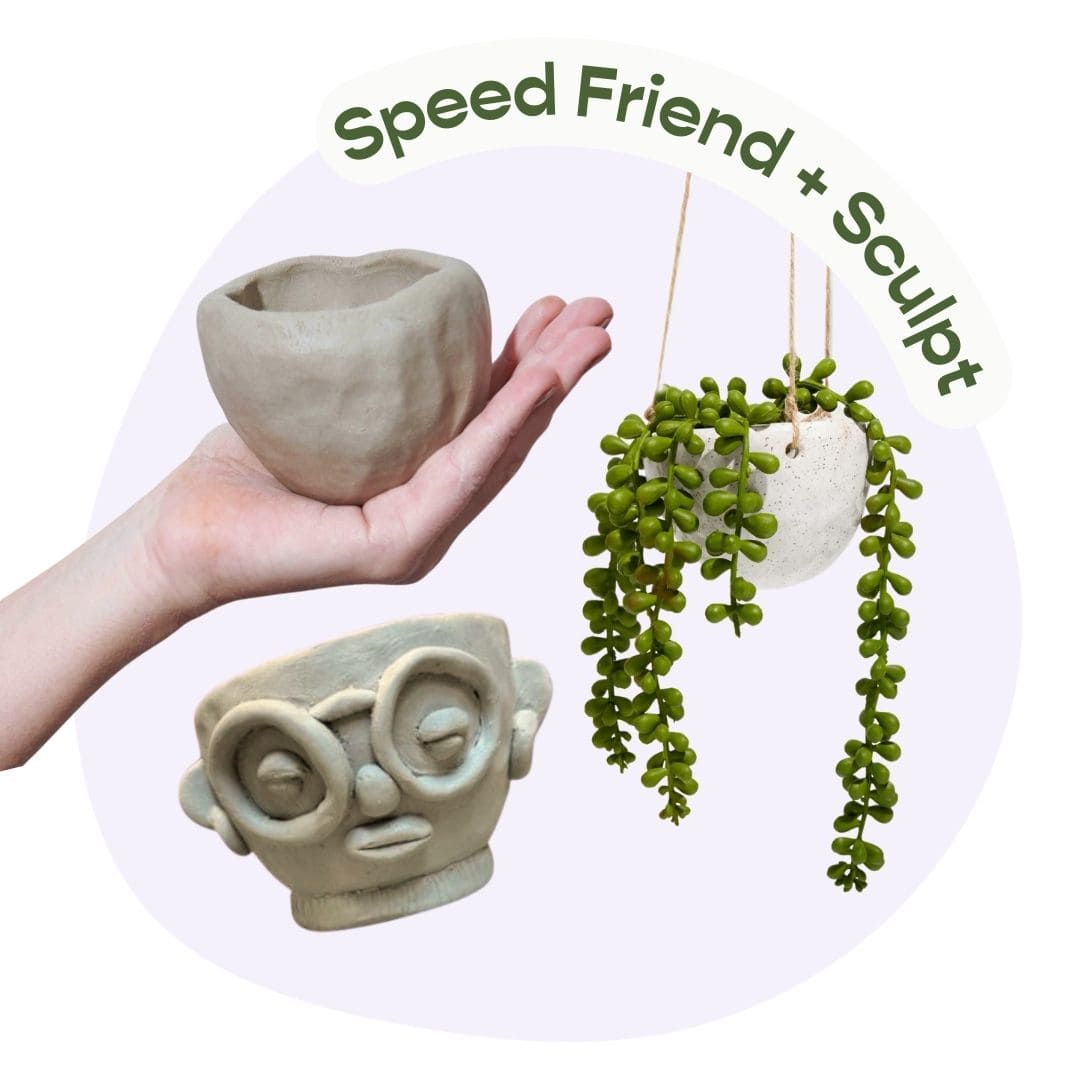 Sculpt + Speed Friending: Pottery Social — 3/21 (Boston MA)