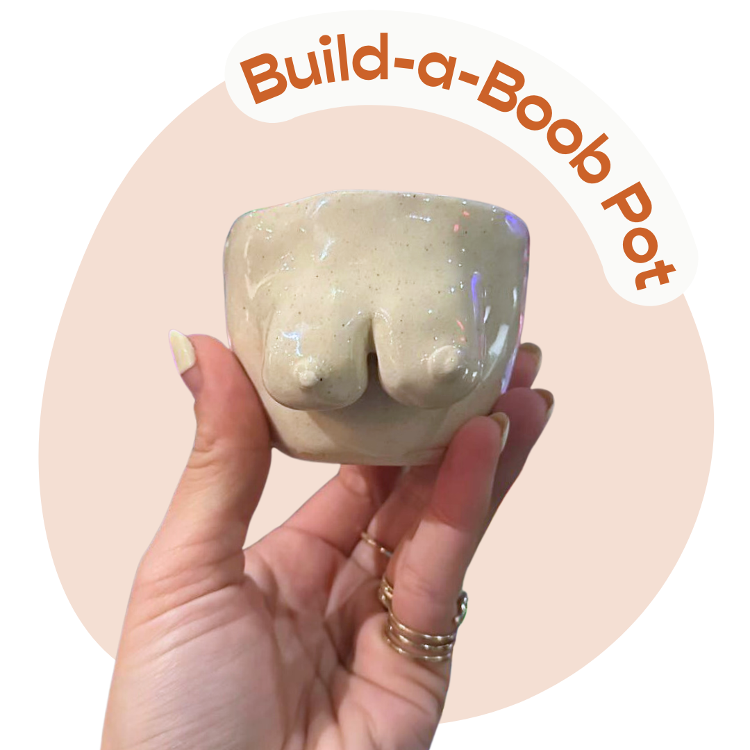 Build-a-Boob Pot Pottery Workshop — 4/29 (Ipswich MA)