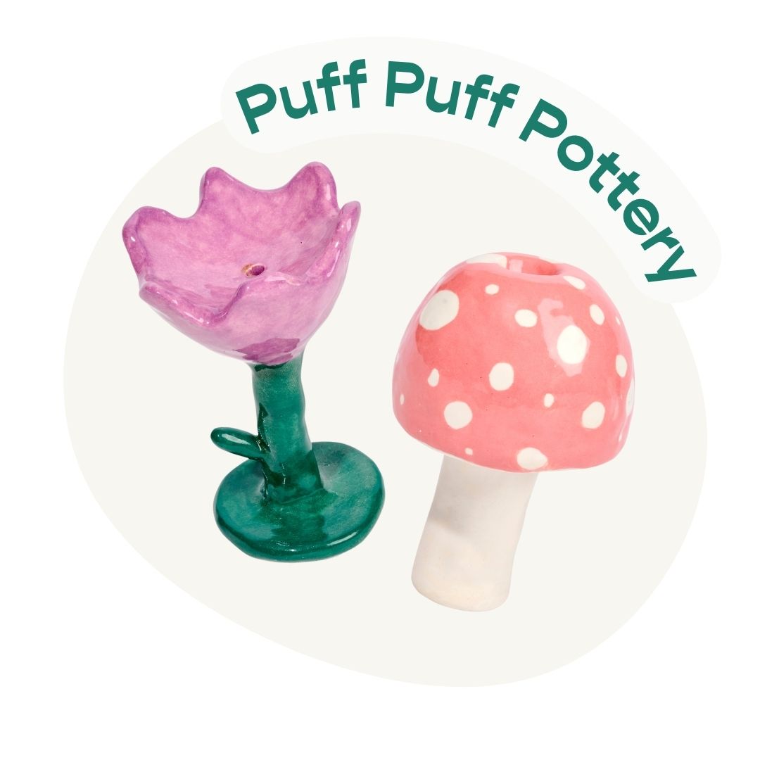 Puff Puff Pottery Class: Make Your Own Ceramic Smokeware — 4/17 (Boston MA)