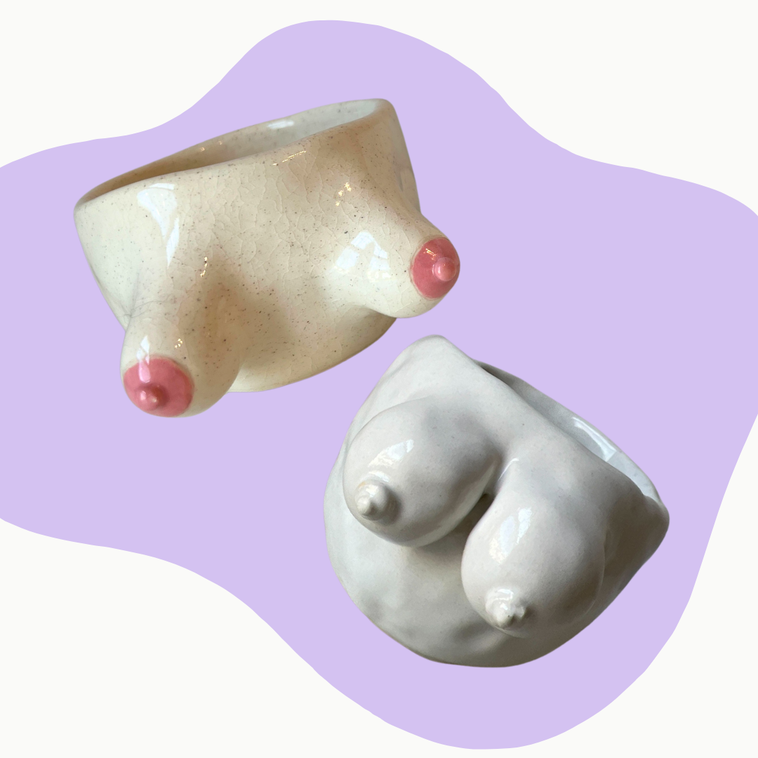 Build-a-Boob Pot Pottery Class on the Patio — 8/30 (Boston MA)