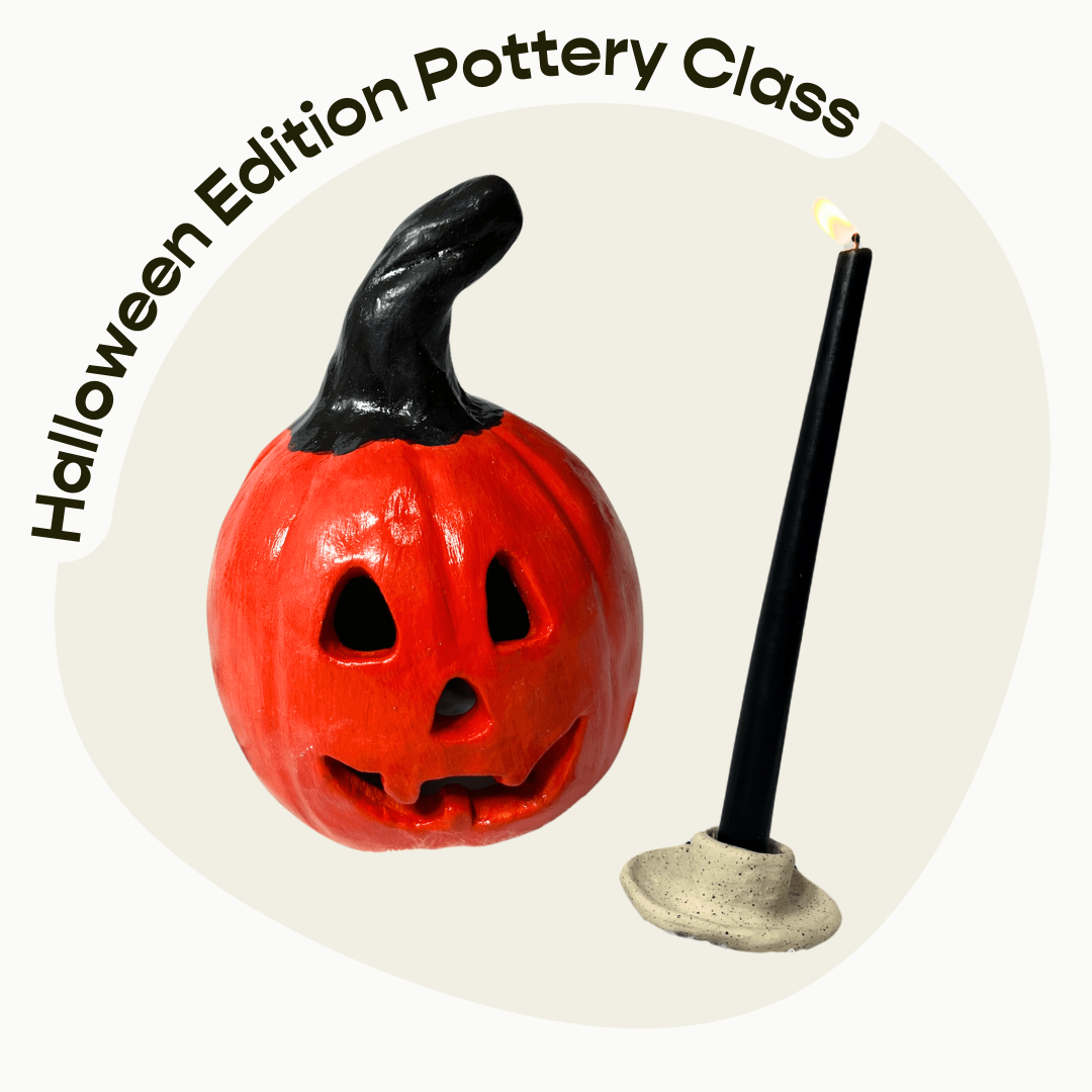 Halloween Edition Pottery Class — 10/24 (Quincy MA)