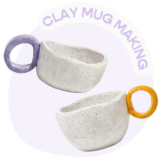 Clay Mug Making Pottery Workshop — 7/12 (Nashua NH)