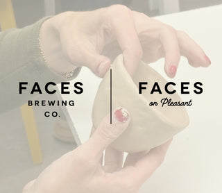 Pottery Workshops at Faces Brewing Co | Malden, MA