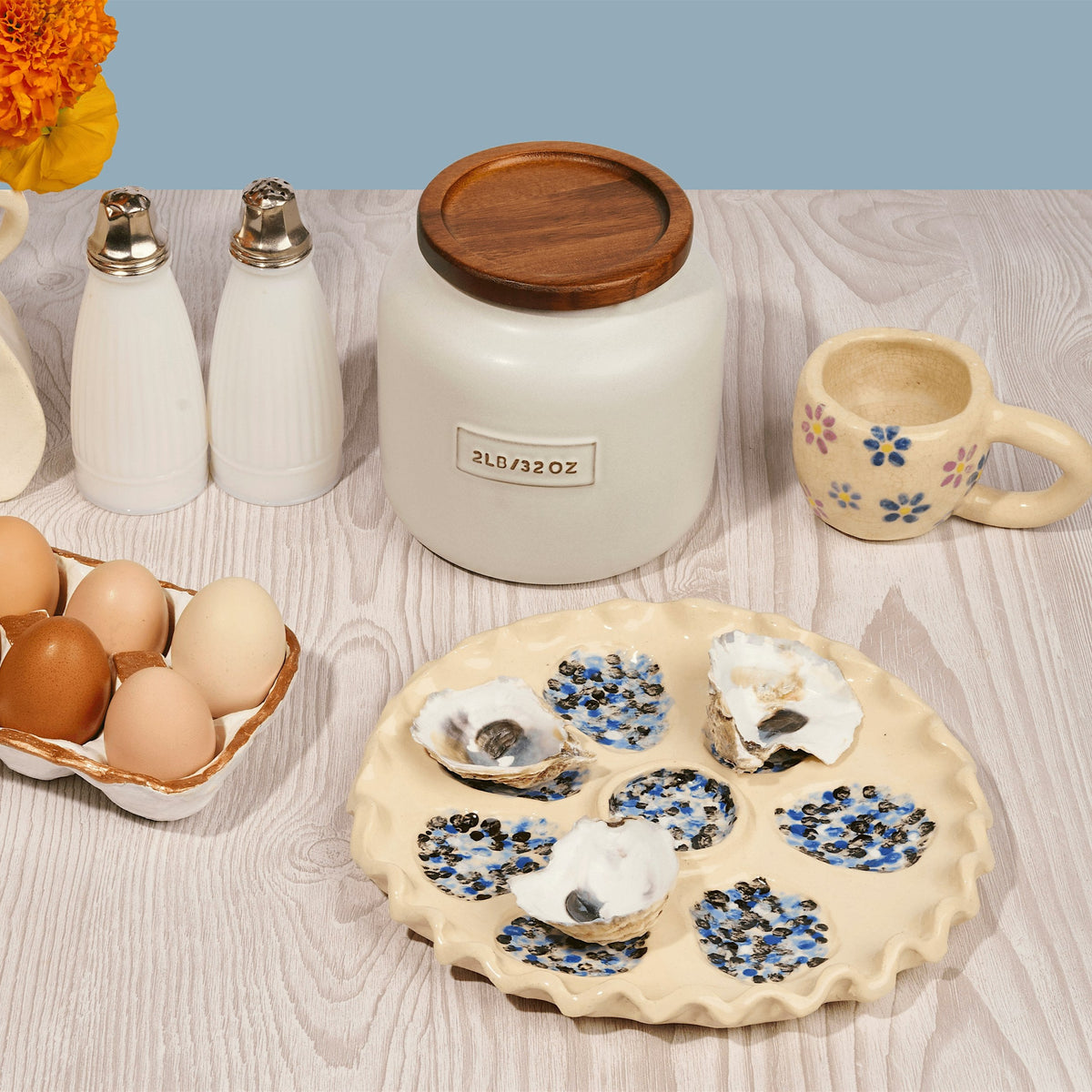 Make Your Own Oyster Platter Pottery Class — 7/10 (Quincy MA)