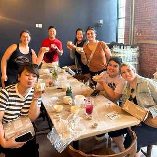Pottery + Pouring Art Workshops at Tutugether | Providence, RI