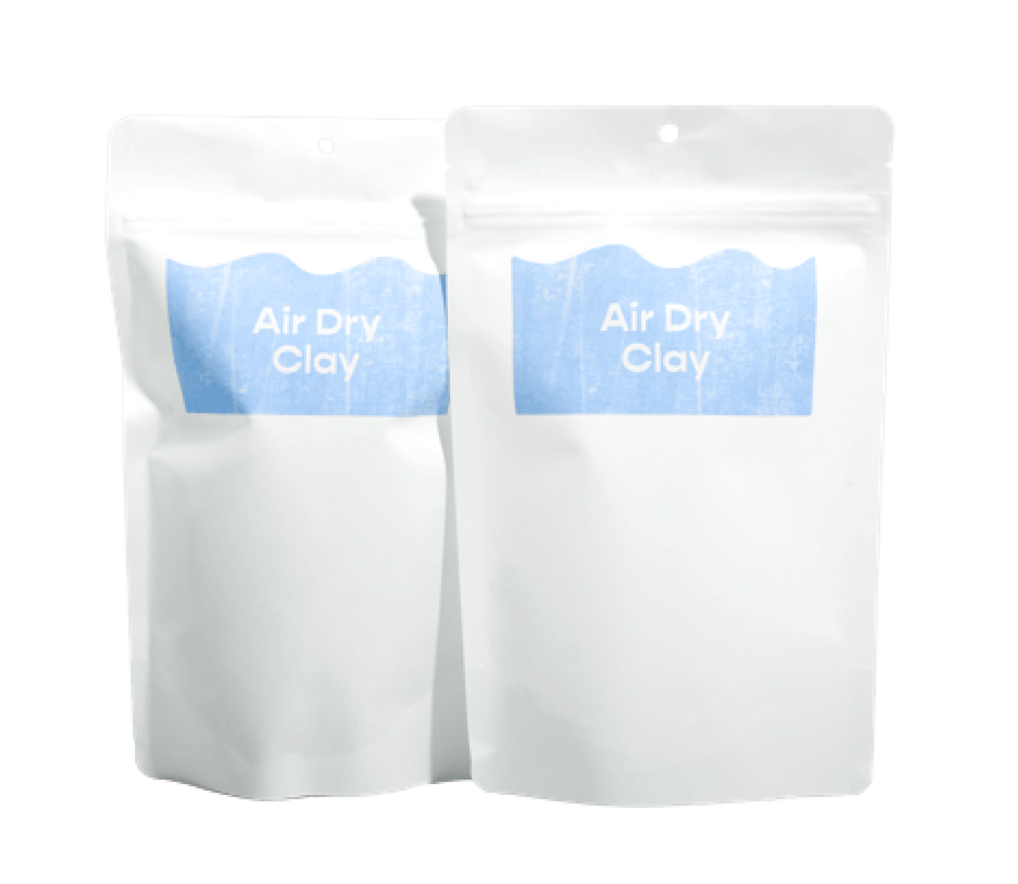 Our clays come in sealable air tight bags that are recyclable