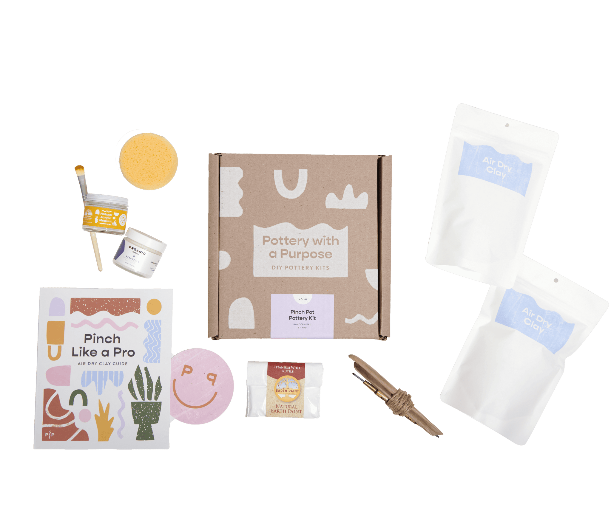 Air Dry Clay Kit | Pottery with A Purpose